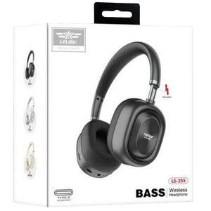Lelisu LS-255 Bass Wireless Headphones | Bluetooth Over-Ear Headset with Type-C Interface