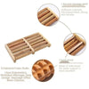 Wooden Foot Roller Massager |  Manual Reflexology Therapy Tool for Pain Relief, Stress Relaxation & Foot Care