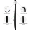 Nano Toothbrush with Travel Case | Ultra Soft Micro-Nano Bristles | For Sensitive Gums, Adults & Kids | Black
