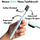 Nano Toothbrush with Travel Case | Ultra Soft Micro-Nano Bristles | For Sensitive Gums, Adults & Kids | Parrot Color