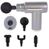 Deep Tissue Muscle Massage Gun | Fascia Relaxation Massage Gun with 6 Speed Levels & 4 Massage Heads | Random Color