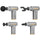 Deep Tissue Muscle Massage Gun | Fascia Relaxation Massage Gun with 6 Speed Levels & 4 Massage Heads | Random Color