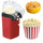 Oil Free Mini Popcorn Maker  | Hot Air Popcorn Machine | Electric Popcorn Popper for Home & Kids | 1200W