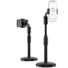 Adjustable Mobile Phone Stand with Flexible Gooseneck Arm | For Recording, Live Streaming & Video Calls | Stable Desk Mount Stand