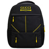 Multi-Functional Travel Backpack | Business Daypack with Laptop Compartment | Black & Yellow