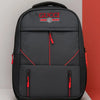 Multi-Functional Travel Backpack | Business Daypack with Laptop Compartment | Black & Red
