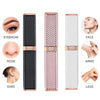 2-in-1 Flawless Facial Hair Remover & Eyebrow Trimmer | USB Rechargeable, Painless & Portable | Black