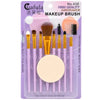 9 PCS Makeup Brush Set | Professional Beauty Tools for Foundation, Blending, Contouring & Eyeshadow | Pink