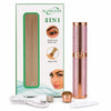 2-in-1 Flawless Facial Hair Remover & Eyebrow Trimmer | USB Rechargeable, Painless & Portable | Pink  Color