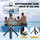 R1s Bluetooth Selfie Stick Tripod with Remote | 360° Foldable Phone & Action Camera Stand with LED Light