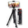 Nepho NP-999 2-in-1 Tripod & Extendable Selfie Stick | Adjustable Height, Universal Smartphone & Camera Mount |  Portable Photography Stand