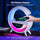 BT-3401 LED Wireless Charging Speaker & Atmosphere Lamp | RGB Night Light | Bluetooth Speaker | Fast Wireless Charger