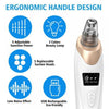 Blackhead Suction Remover Portable Pore Cleaner with LED Display and Multiple Suction Levels