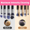 Electric Makeup Brush Cleaner Machine | Automatic USB Rechargeable Brush Washer | Gentle Silicone Cleaning