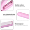 Mini Portable Ceramic Hair Straightener & Curler | Frizz-Free Smooth Hair | Random Color