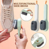 Shoe Brush with Liquid Dispensing