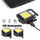 Portable Keychain Light | 500 Lumens Mini COB LED Flashlight with Foldable Handle & USB Rechargeable