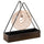Triangle-Shaped Iron Mosquito Coil Holder | Creative Hanging & Standing Incense Burner | Durable Metal Design | Black | Pack of 1