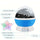 Star Master Projector Night Lamp | 360° Rotating LED Moon & Starry Sky Projector | USB & Battery Operated | Portable Night Light | Random Color