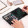 Functional Calculator with LCD Writing Tablet | Model DS-837X | 2-in-1 Digital Calculator & Reusable Notepad | Solar & Battery Powered | Stylus Pen