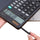 Functional Calculator with LCD Writing Tablet | Model DS-837X | 2-in-1 Digital Calculator & Reusable Notepad | Solar & Battery Powered | Stylus Pen