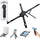 3-in-1 Magnetic Foldable  Stand |Model K001 | Aluminum Alloy Phone laptop & Tablet Holder | 8-Level Adjustable Height | 360° Rotating Base | Portable Travel Stand