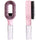 2-in-1 Misting Hair Brush with Water Spray Bottle | Fine Mist Detangling Brush for Curly, Wavy & Straight Hair | Wet & Dry Styling Brush | Portable Anti-Frizz Hair Comb